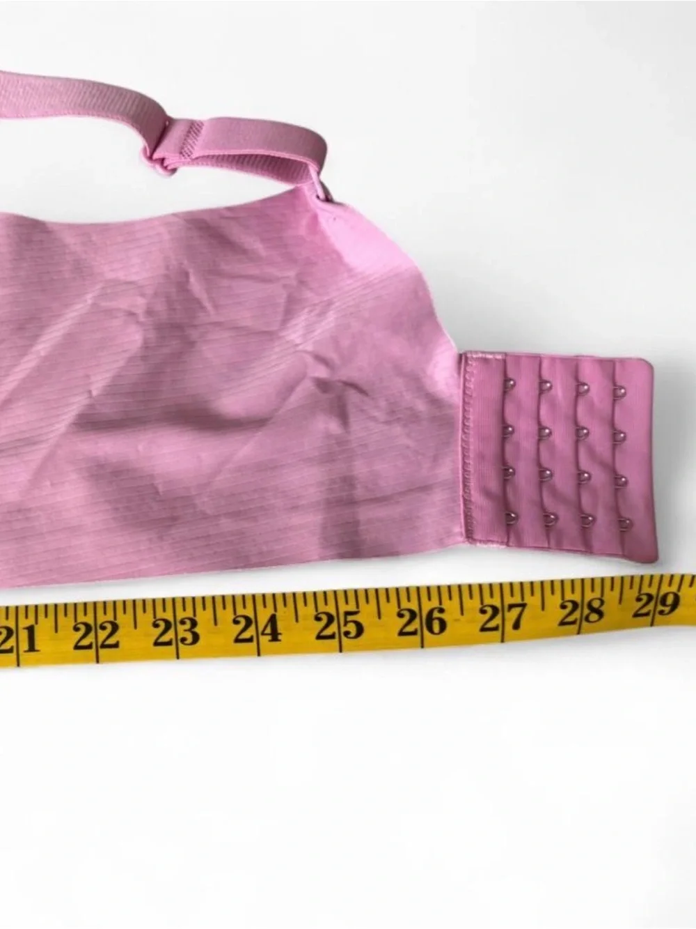 Ribbed Wireless Comfort Bra — Pink, White, Brown, Black